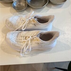 Hoka White Running Shoes